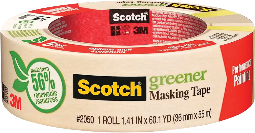 Scotch 1.41 In. W X 60.1 Yd L Tan Medium Strength Masking Tape 1 Pk