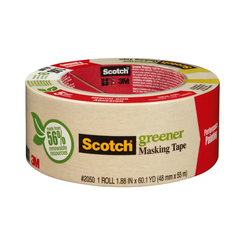 Scotch 1.88 In. W X 60.1 Yd L Beige Medium Strength Masking Tape 1 Pk