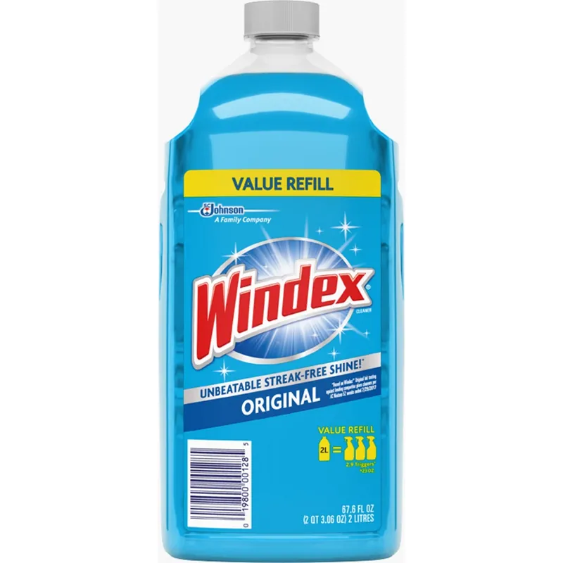 Blue Glass Cleaner Refill, 67.6 Oz.