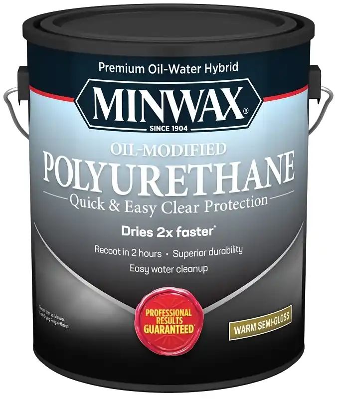 Ultra Fast Drying Polyurethane, Water Based, Semi-Gloss, Gallon