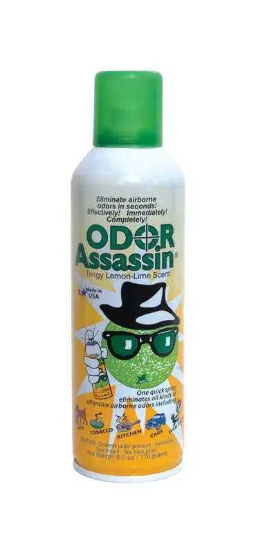 Lemon Lime Scent Odor Control Spray 6 Oz Liquid - Convenient Spray