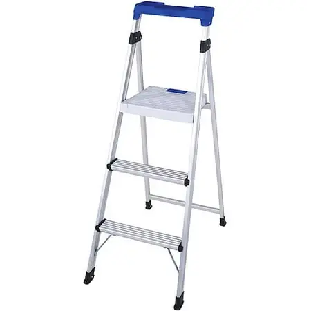 5 Foot Aluminum Step Ladder Model 20-552gab For Home And Office Use