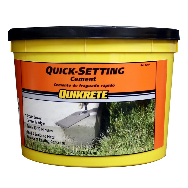 Quick Setting Cement, 10-Lb.
