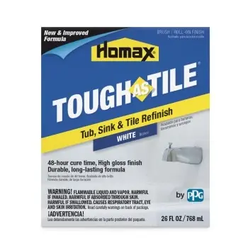 720773 Brush-on Tub And Tile Epoxy Paint, 26 Ounce, White Finish