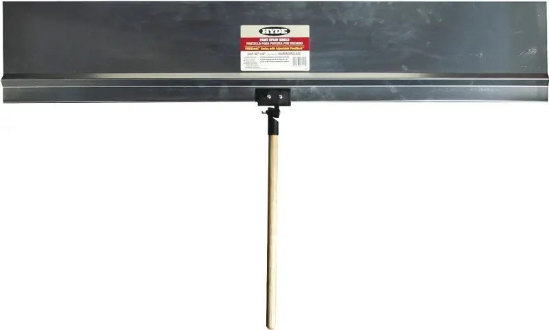 Spray Shield, Aluminum, 36 X 9-In.