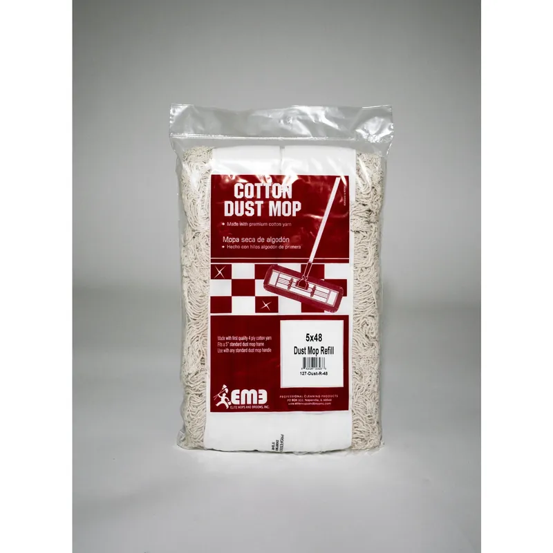 Elite Mops And Brooms Dust Cotton Mop Refill 1 Pk