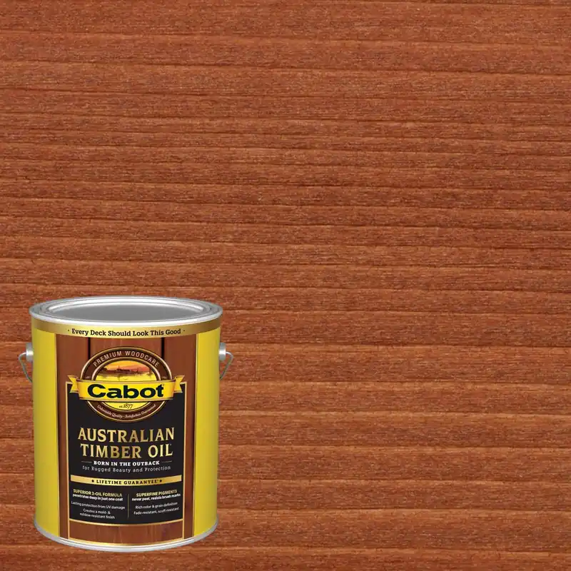 Australian Timber Oil Wood Finish, Jar Brown, 1-Gallon