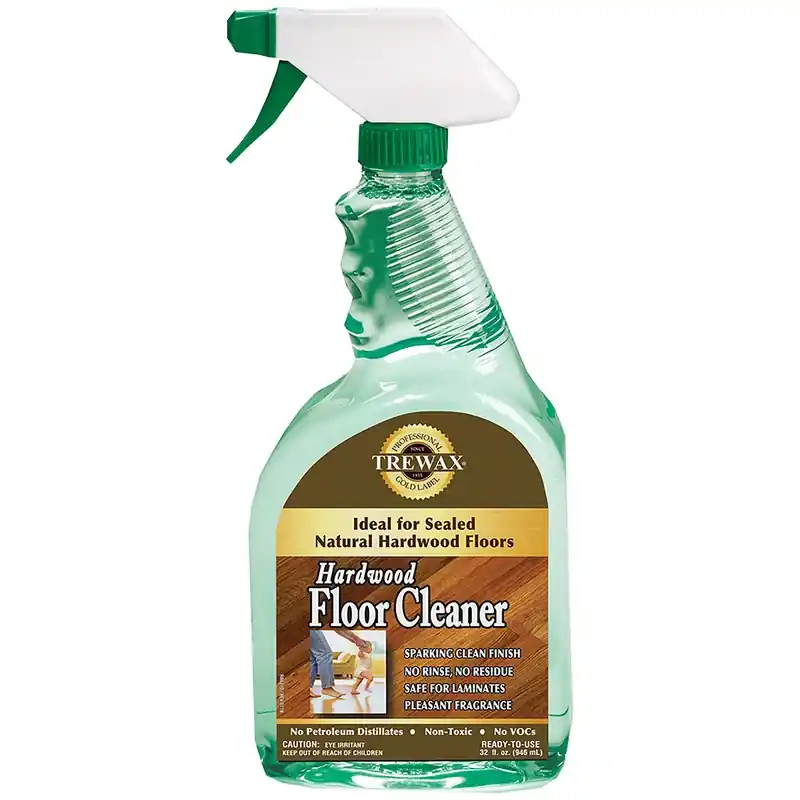 32 Oz. All Natural Hardwood Floor Cleaner - No Rinse, Nontoxic, Unscented
