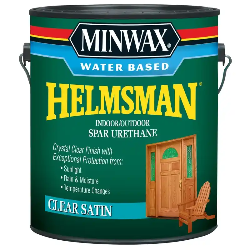 Helmsman Spar Urethane, Water Based, Satin, Gallon