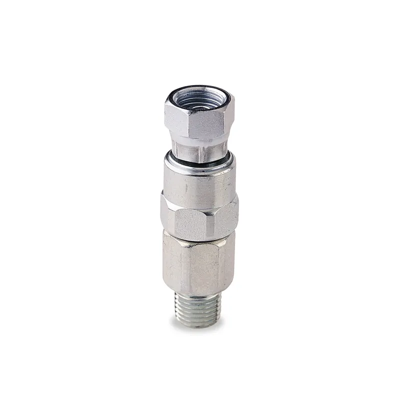 1/4" Straight Hose Swivel Connector For Airless Paint Sprayers, 3600 Psi
