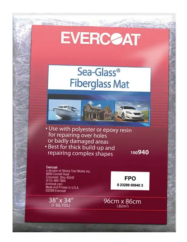 Sea-glass Fiberglass Mat 1 Square Yard Non-woven Material