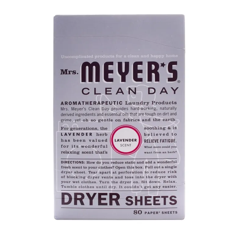 Mrs. Meyer‘s Clean Day Lavender Scent Fabric Softener Sheets 80 Pk