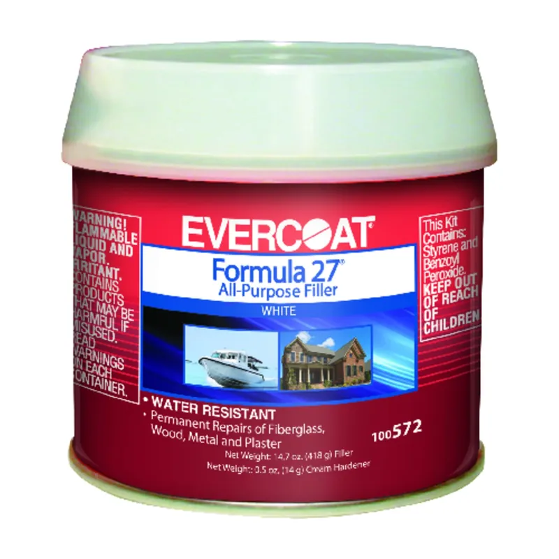 Formula 27 All-purpose Filler 0.5 Pint - High Quality Repair Solution