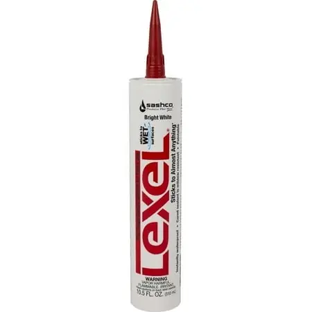 CAULK LEXEL WHITE 10.5OZ