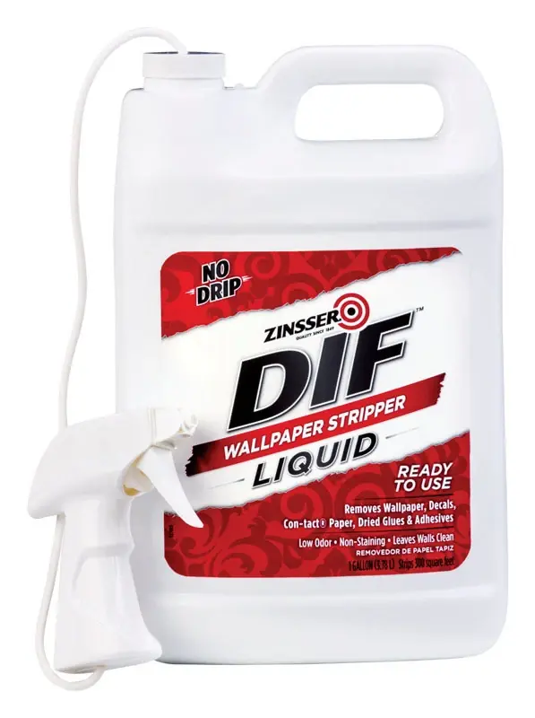 DIF Fast-Acting Liquid Wallpaper Stripper, Gallon