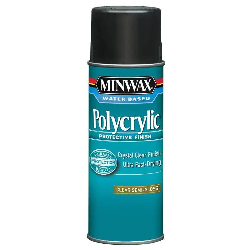 Polycrylic Aerosol Semigloss Water-Based Finish, 11.5 Oz.