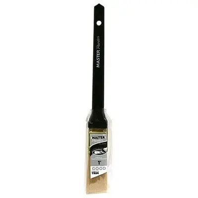 Angle Sash Paint Brush, Polyester, 1 In.