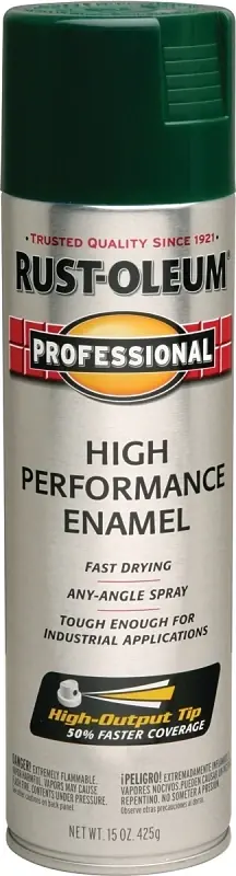 Fast Dry Professional Spray Enamel, Hunter Green Gloss, 15-oz.