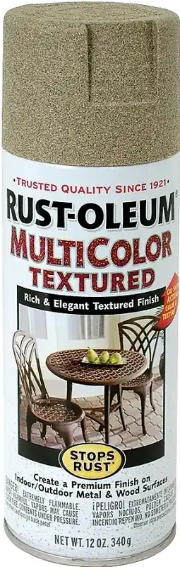 Stops Rust Textured Spray Paint, Desert Bisque, 12-oz.