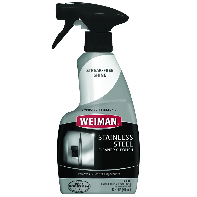 Stainless-Steel Cleaner, 12 Oz.