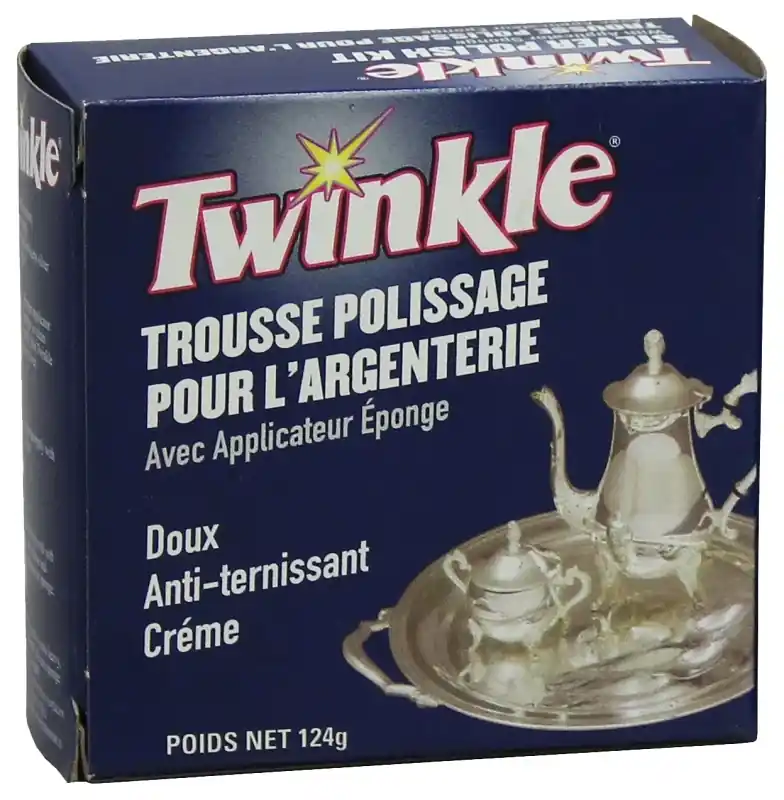 525007 Silver Polish Paste, 4.4 Oz With Applicator Sponge