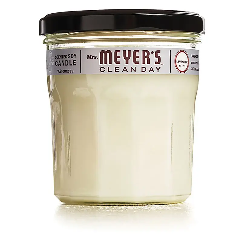 Soy Candle, Lavender, 7.2 Oz.