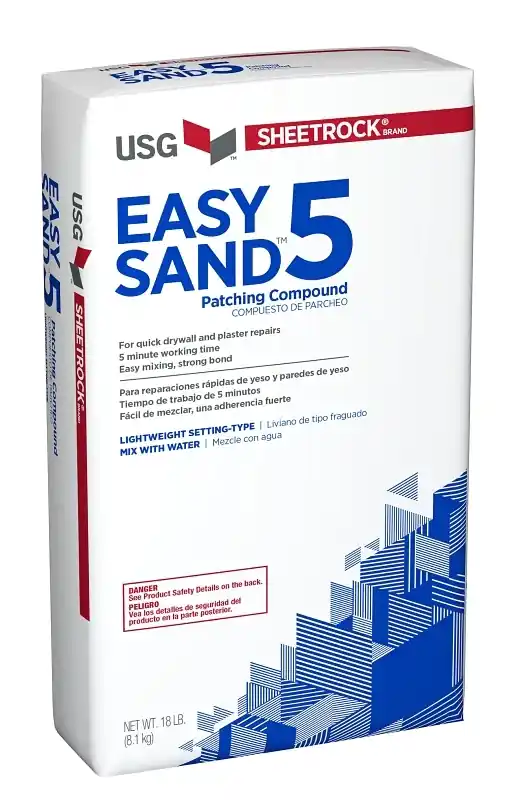 Easy Sand 5 Joint Compound, Lightweight, 18 Lbs.