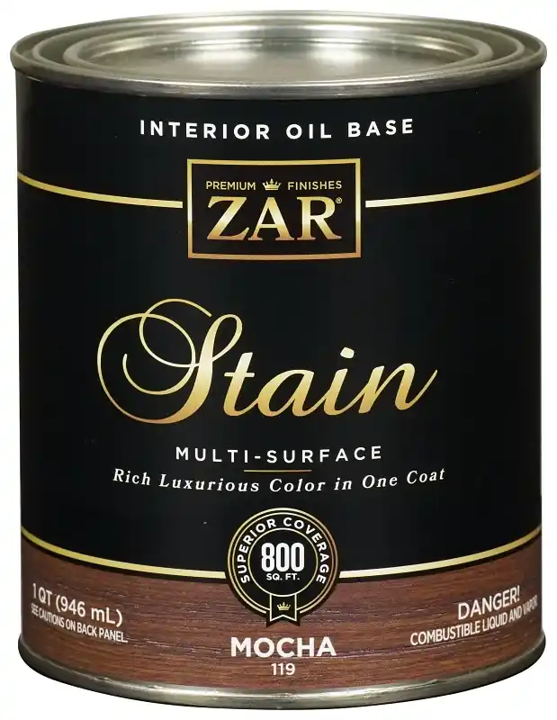 Interior Mocha Wood Stain, 1 Qt.