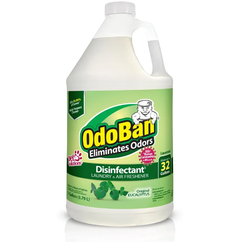 OdoBan Eucalyptus Scent Disinfectant Laundry & Air Freshener 1 Gal 1 Pk