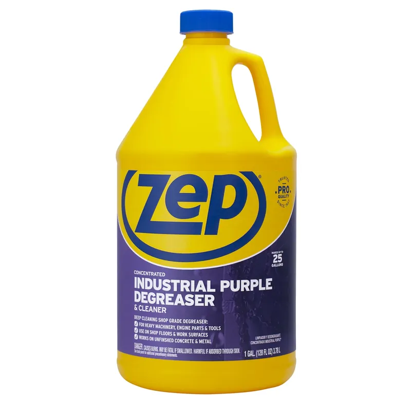 Zep Industrial Purple Mild Scent Cleaner And Degreaser 128 Oz Liquid