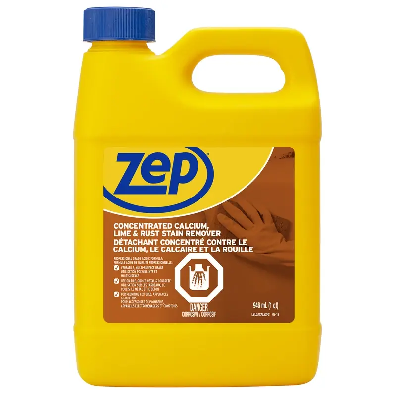 Calcium, Lime & Rust Stain Remover, 32 Oz. Concentrate