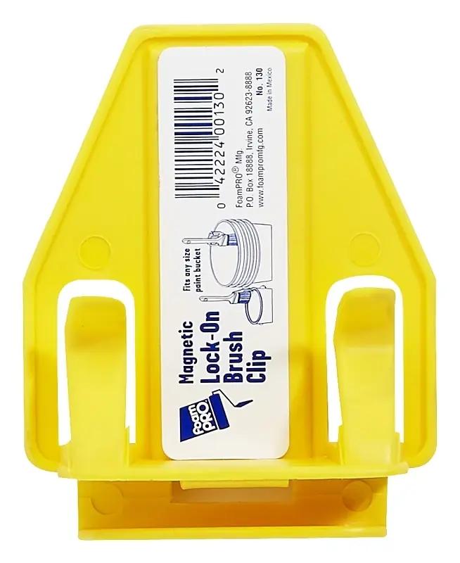 Magnetic Lock-on Brush Clip For Paint Brushes - Model 130