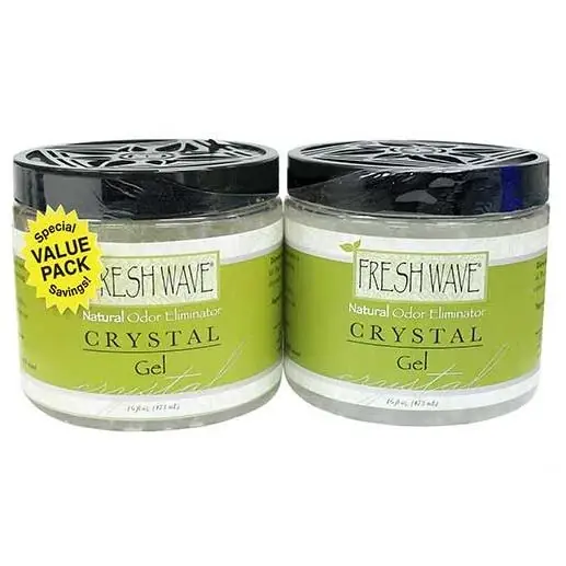 Freshwave Fresh Wave Deodorizing Gel Crystals, 16oz. 2-Pack