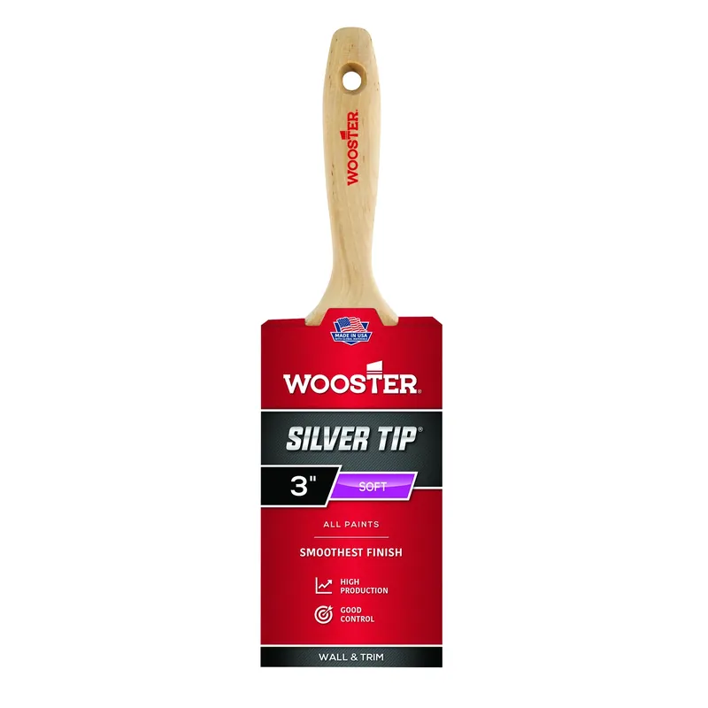 Silver Tip Varnish Brush, 3-In.