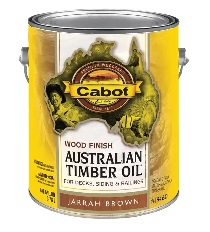 Australian Timber Oil Wood Finish, Jarrah Brown, 1-Gallon