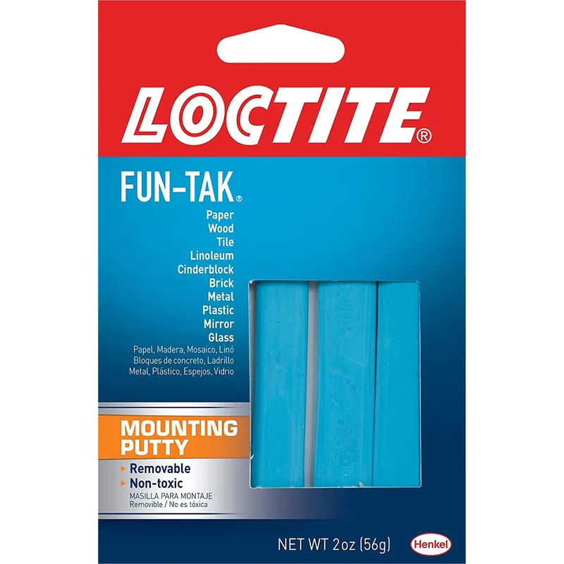 Fun-Tak Mounting Putty, 2 Oz.