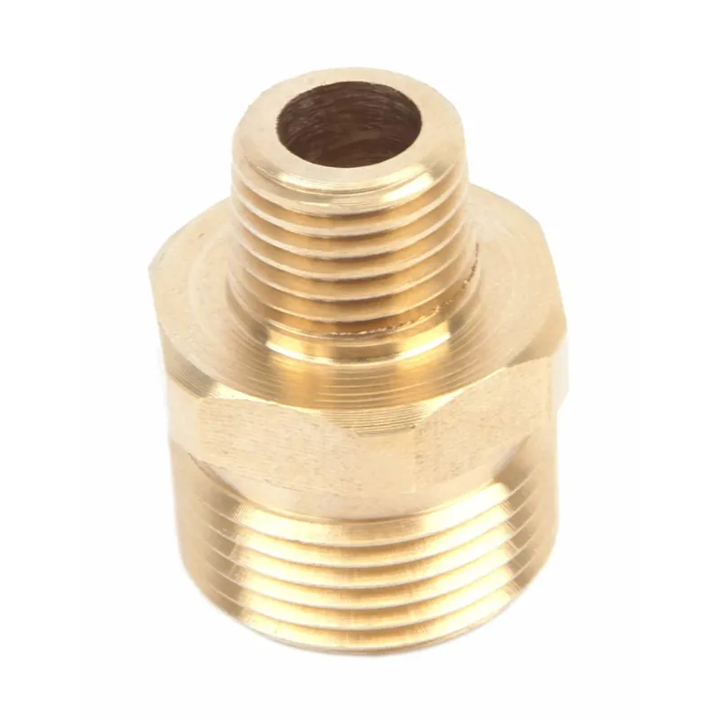 1/4 In. Male Pressure Washer Screw Nipple 5800 Psi M22m To Npt