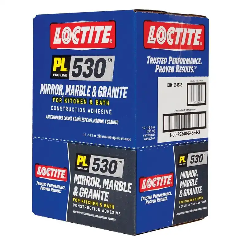 Loctite Pl 530 10 Oz. Mirror, Marble & Granite Adhesive - Premium Construction Adhesive