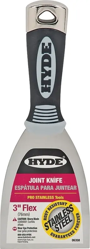 Pro Joint Knife, Flexible Steel Blade, 3-In.