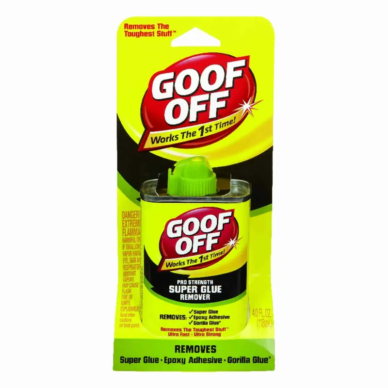 4 Oz. Pro Strength Super Glue Remover For All Adhesives