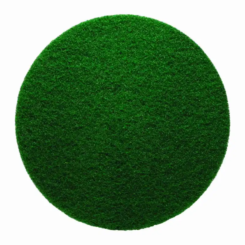 17 In. Diameter Non-woven Natural/polyester Fiber Floor Pad Disc Green