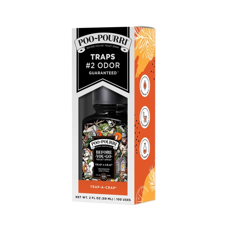 Trap A Crap 2 Oz. Cedarwood & Citrus Deodorizer Spray
