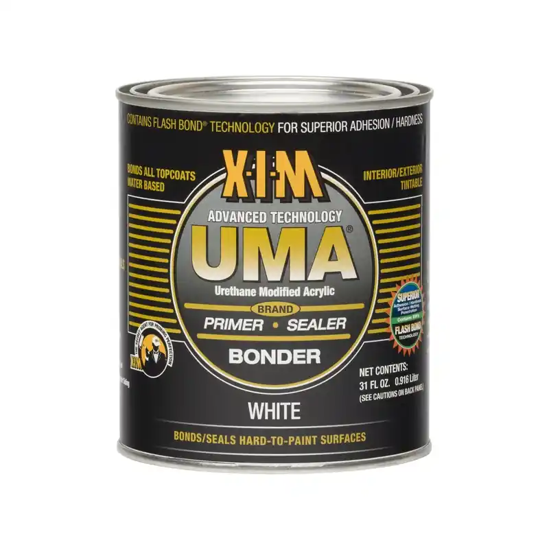 Uma White Water-based Acrylic Primer Sealer Bonder 1 Quart For All Surfaces