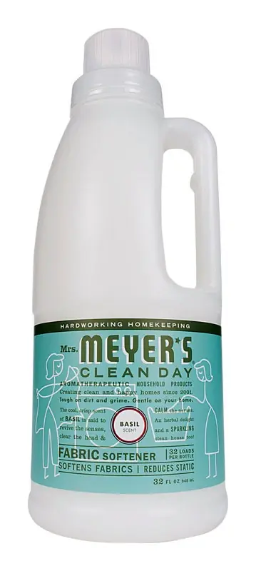 Mrs. Meyer‘s Clean Day Basil Scent Fabric Softener Liquid 32 Oz 1 Pk