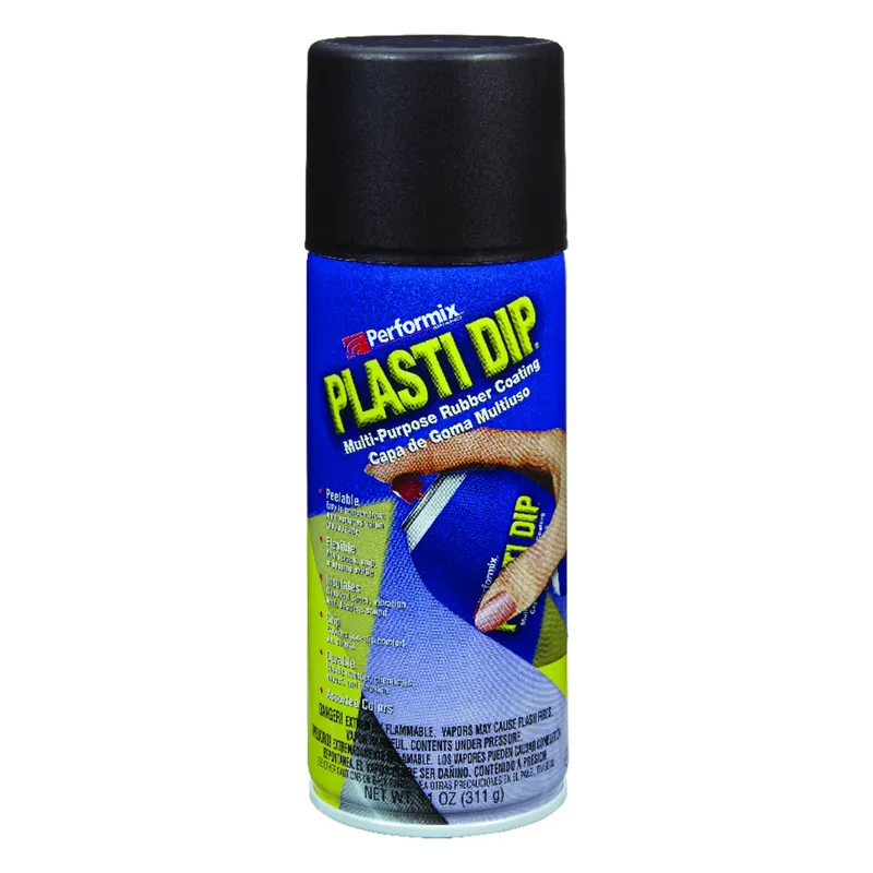 Flat/matte Black Cherry Multi-purpose Rubber Coating 11 Oz Spray Can
