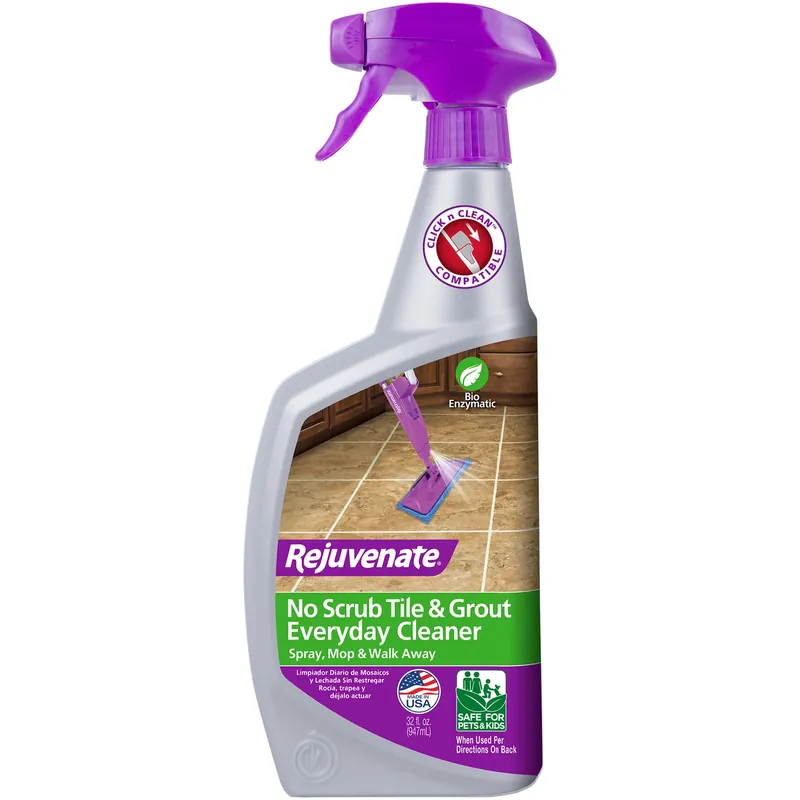 Tile & Grout Cleaner, Non-Toxic, Bio Enzymatic, 32 Oz.