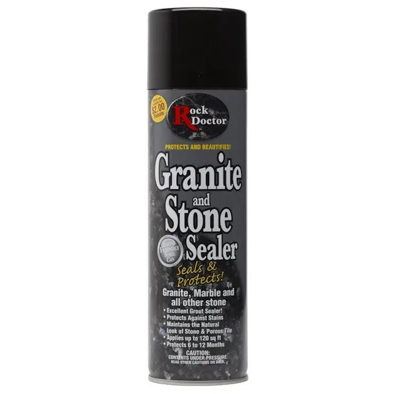 18 Oz. Granite & Stone Sealer - Water-based, No Scent, Deep Penetration