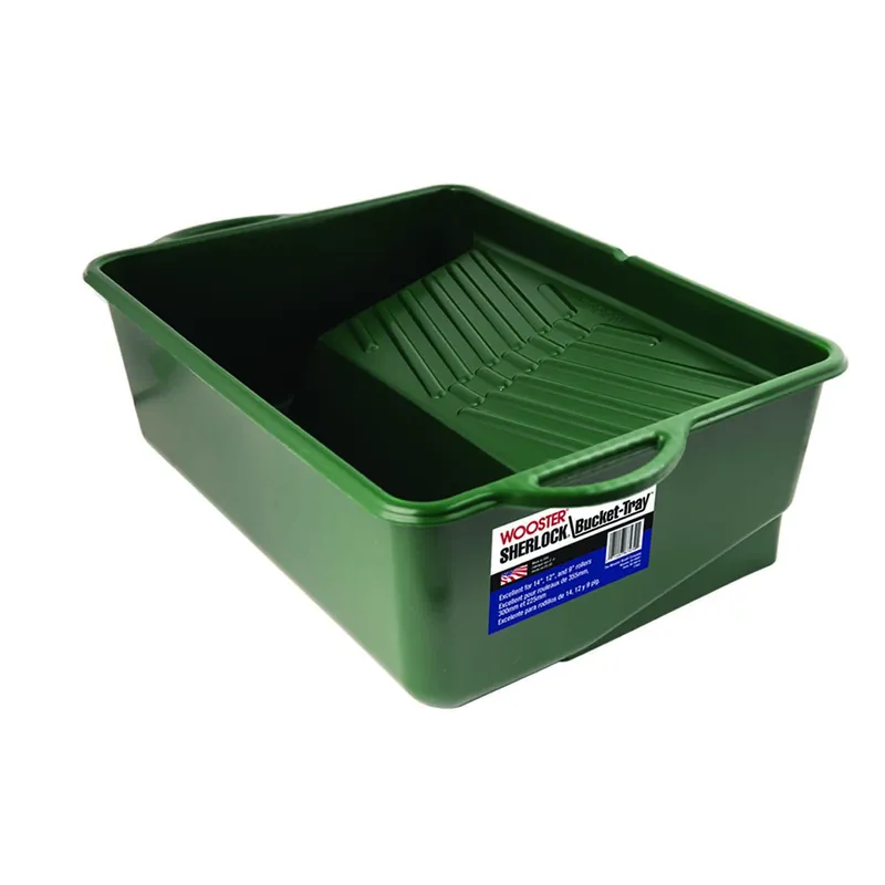 Sherlock 14 In. Bucket-tray Paint Tray - 1 Gallon Capacity