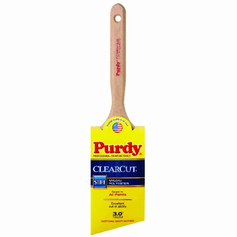 Clearcut Glide Angular Trim Paint Brush, 3 In.