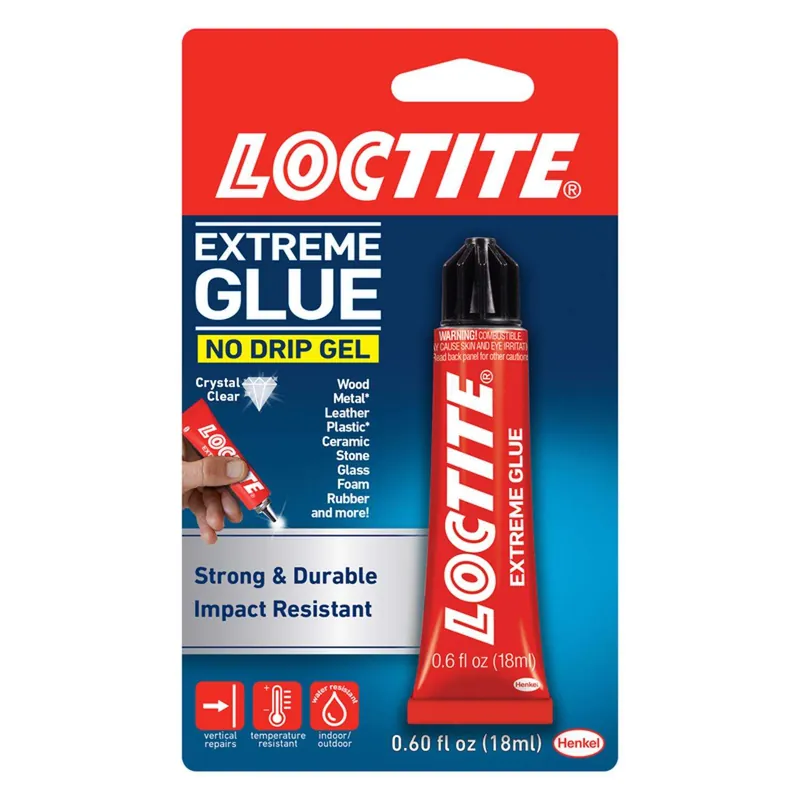 Go2 Gel High Strength All-purpose Adhesive 0.6 Oz. For Multi-materials